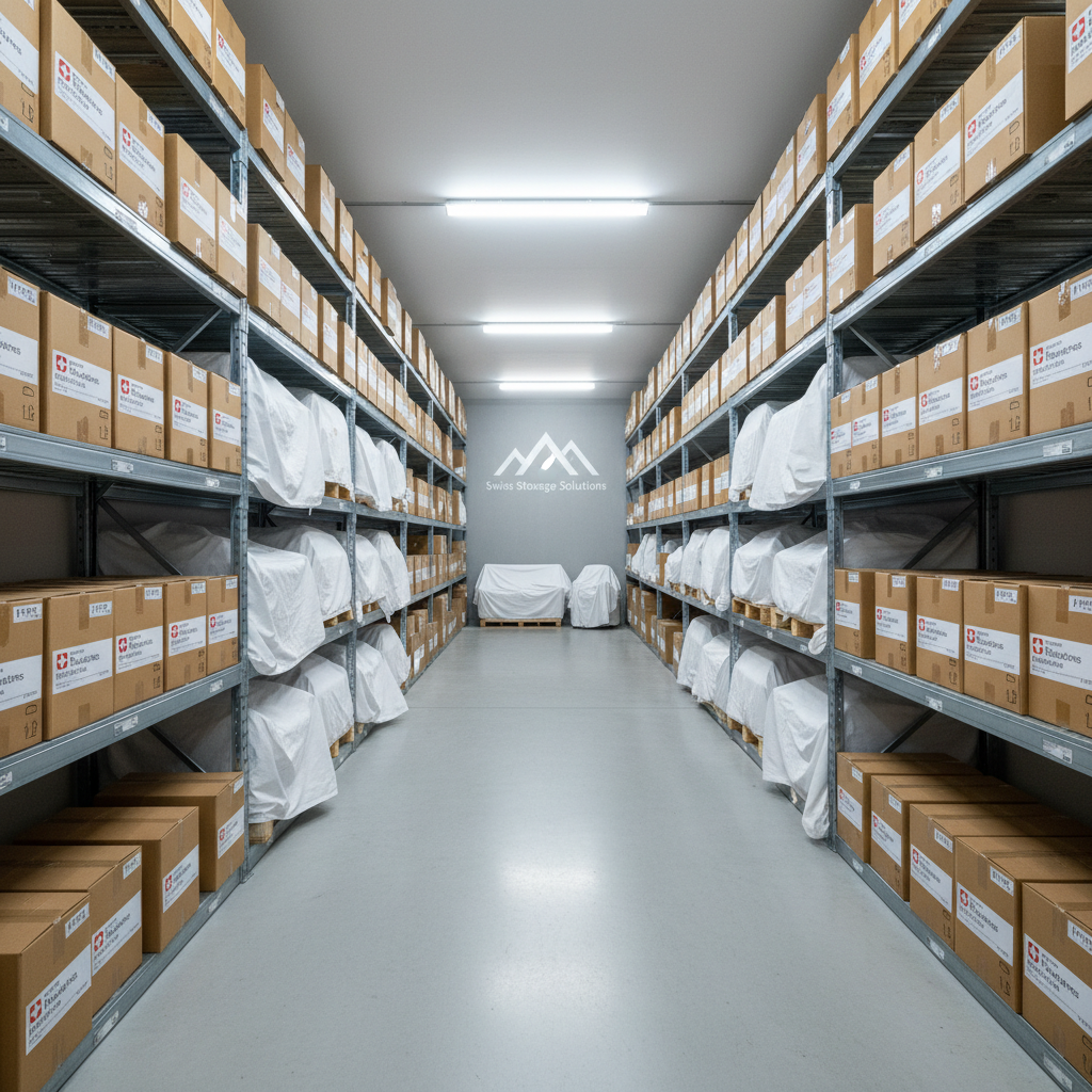 Sichere Lagerung und Aufbewahrung – Zuber Umzug